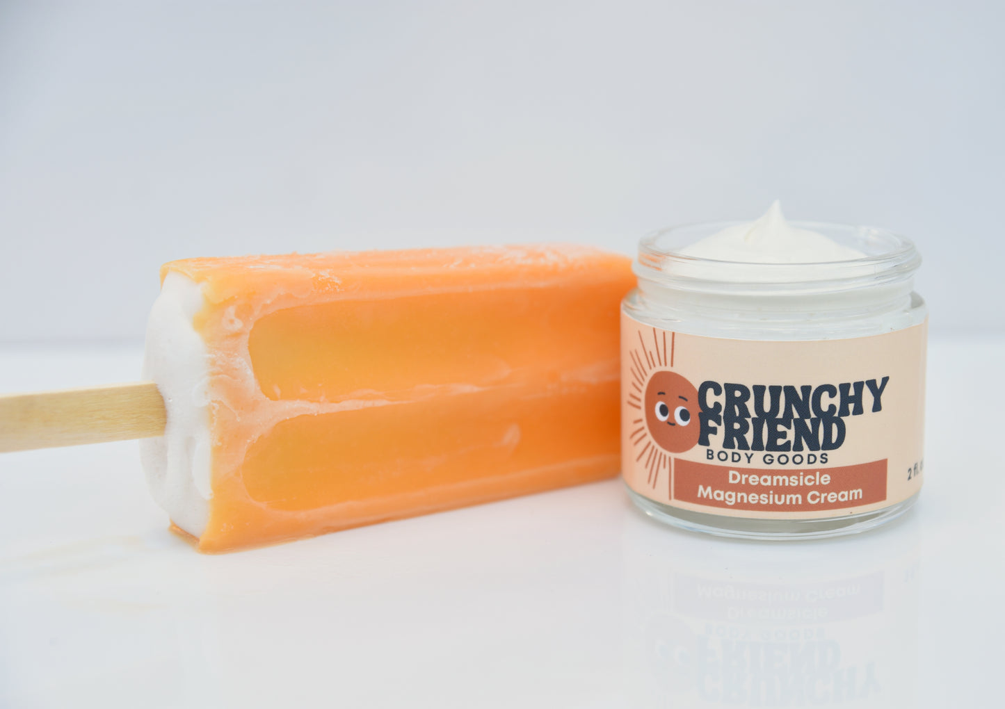 Crunchy Friend Dreamsicle Magnesium Cream (2 fl oz.)